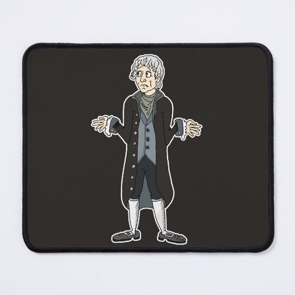 Item preview, Antonio Salieri Cartoon | Funny Classical Music Rivalry Shrugged Sticker designed and sold by MyxaART.