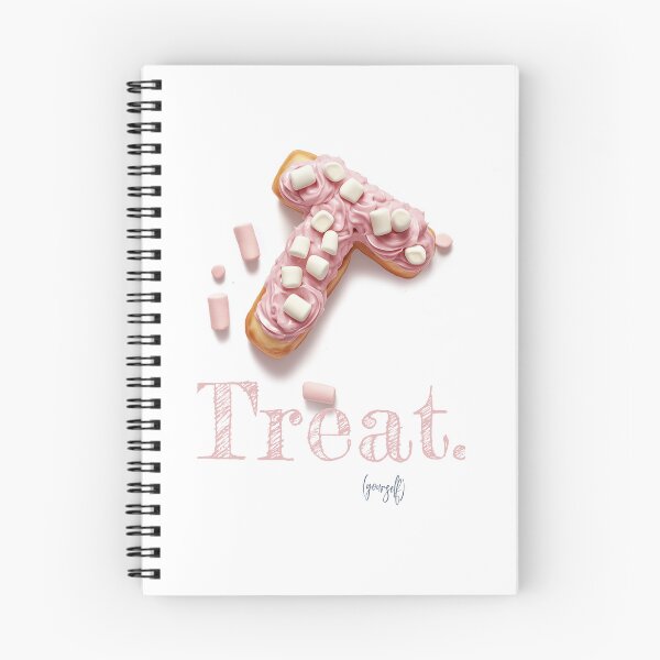 Item preview, Donut Alphabet Letter T - Treat Yourself - Funny Food Typography Description designed and sold by sabantha.