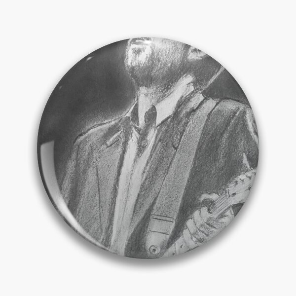 Item preview, Eric Clapton Pencil Portrait | Blues Rock Guitar Legend | Realistic Graphite Sketch designed and sold by ConorKeeganArt.