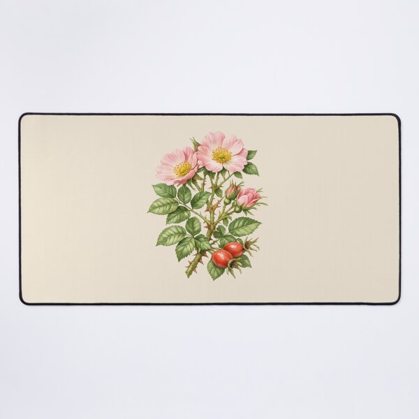 Item preview, Wild Rose Botanical Illustration – Vintage Rosa Canina Victorian Watercolor Art Print designed and sold by MagicMakerPh.