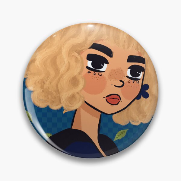 Item preview, Blonde Curly Hair Girl | Whimsical Nature Portrait designed and sold by anasequea.