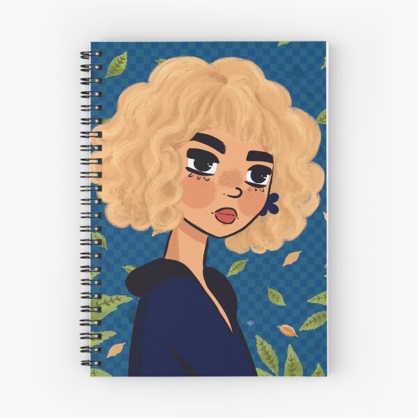 Item preview, Blonde Curly Hair Girl | Whimsical Nature Portrait designed and sold by anasequea.