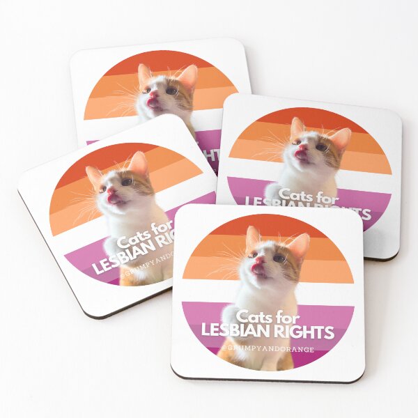 Item preview, Cats For Lesbian Rights - Viljami designed and sold by Grumpy and Orange.