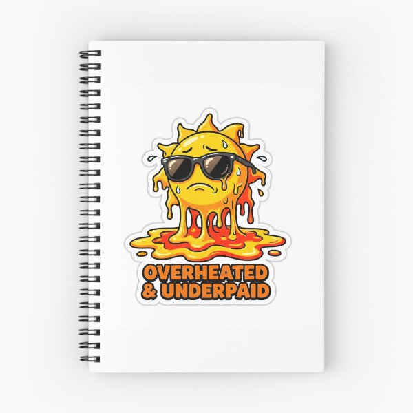 Item preview, Summer Vibe Is Overheated Funny Sun Burnout Stic designed and sold by yanejoy.