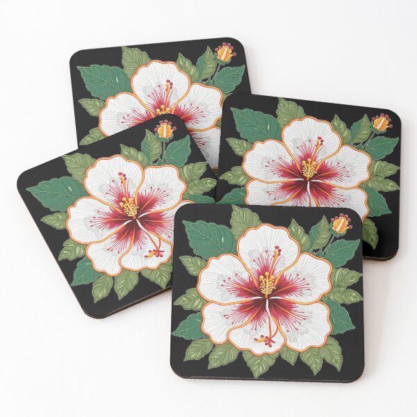 Item preview, Hibiscus Folk Embroidery Mandala Clipart Collection 3 designed and sold by PlayPlearnZone.