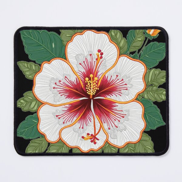 Item preview, Hibiscus Folk Embroidery Mandala Clipart Collection 3 designed and sold by PlayPlearnZone.