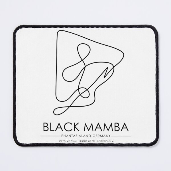 Item preview, Black Mamba Minimalistic Rollercoaster Layout designed and sold by flamesnejme.
