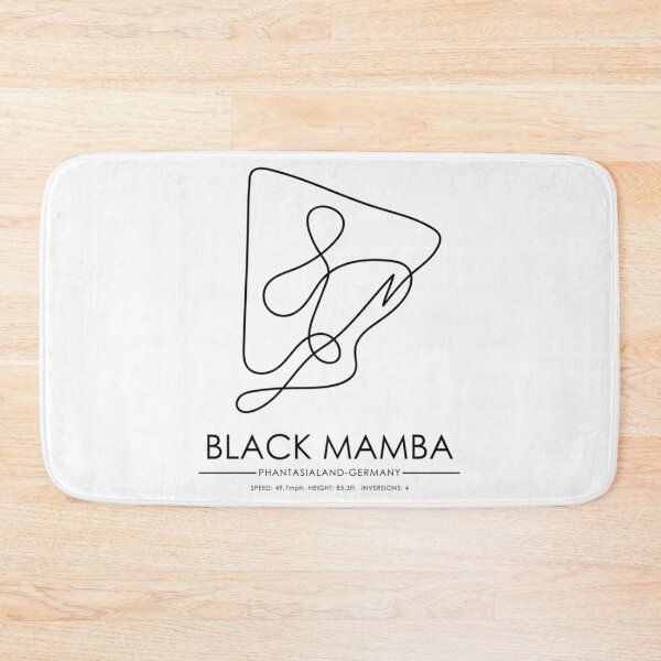 Item preview, Black Mamba Minimalistic Rollercoaster Layout designed and sold by flamesnejme.