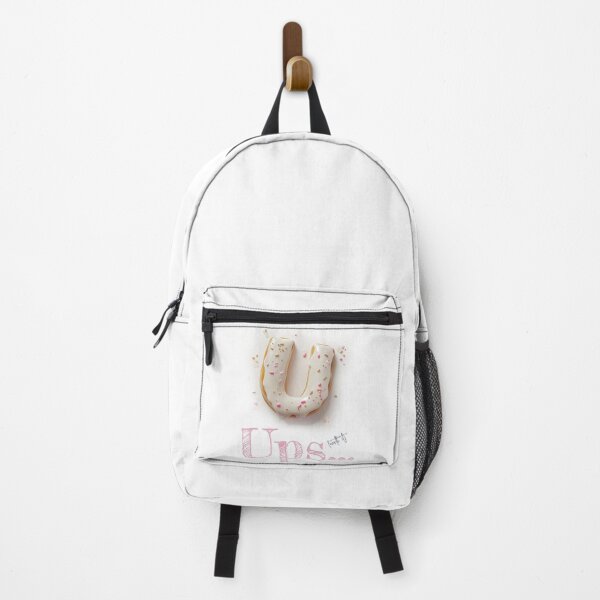 Item preview, Donut Alphabet Letter U - Oops... Worth It - Funny Food Typography designed and sold by sabantha.