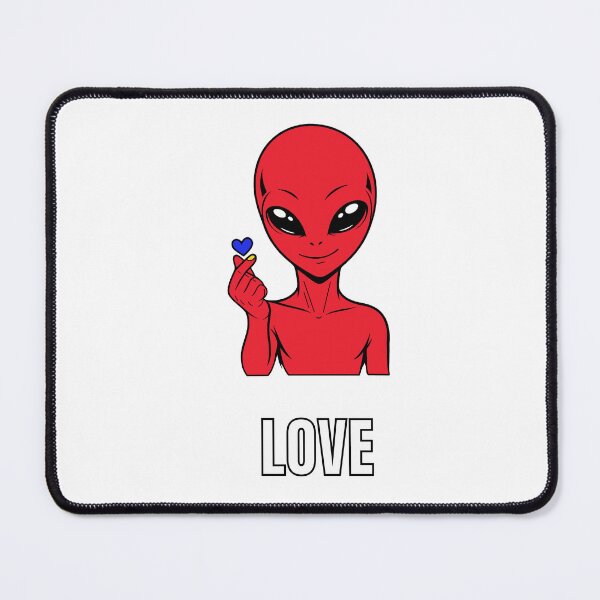 Item preview, ZORGO Signals – Funny Alien Hand Gesture | Minimalist Space Character Sticker designed and sold by The-Visitors.