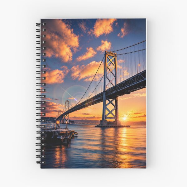 Item preview, Bay Bridge Sunset Glow | Dramatic San Francisco Waterfront designed and sold by Kimberly Palmer.