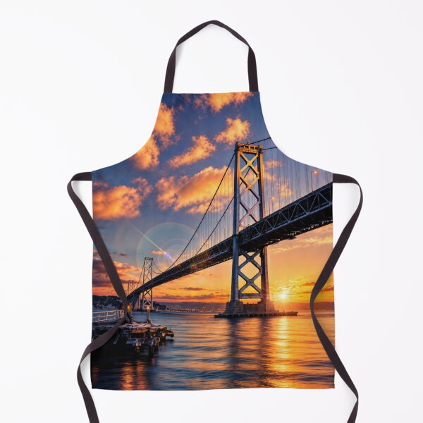 Item preview, Bay Bridge Sunset Glow | Dramatic San Francisco Waterfront designed and sold by Kimberly Palmer.