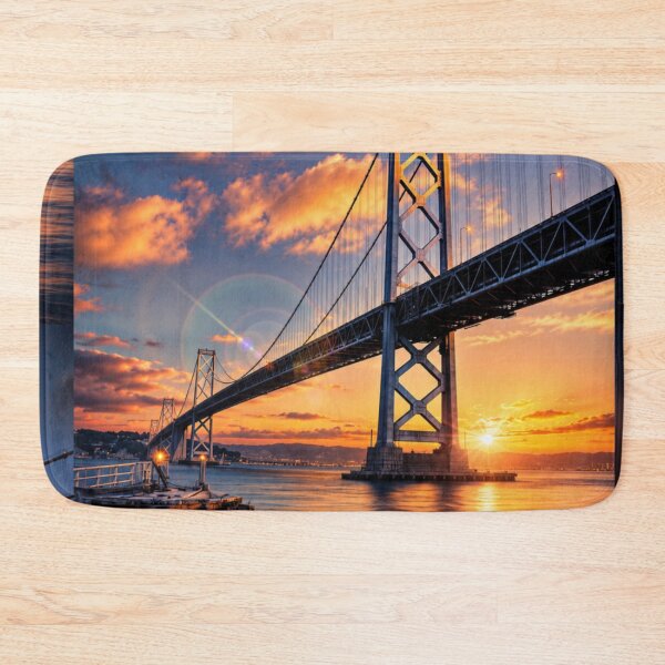 Item preview, Bay Bridge Sunset Glow | Dramatic San Francisco Waterfront designed and sold by Kimberly Palmer.