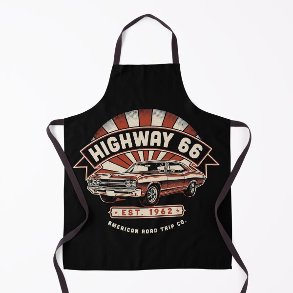 Item preview, Highway 66 American Road Car Retro designed and sold by velorea.