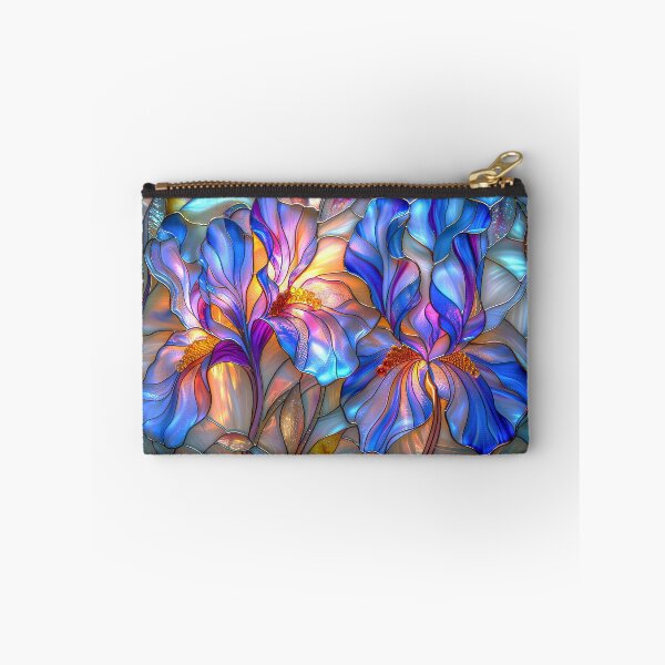 Item preview, Iris Stained Glass Floral Design  designed and sold by MargaretWiktor.