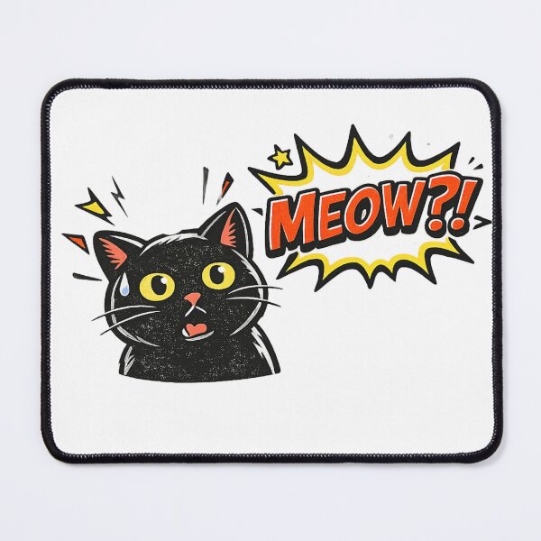 Item preview, Meow Comic Pop Art Cat Shirt Retro Comic Book Tee Cat Lover Gift Funny Halftone Shirt designed and sold by Moonveil_Studio.