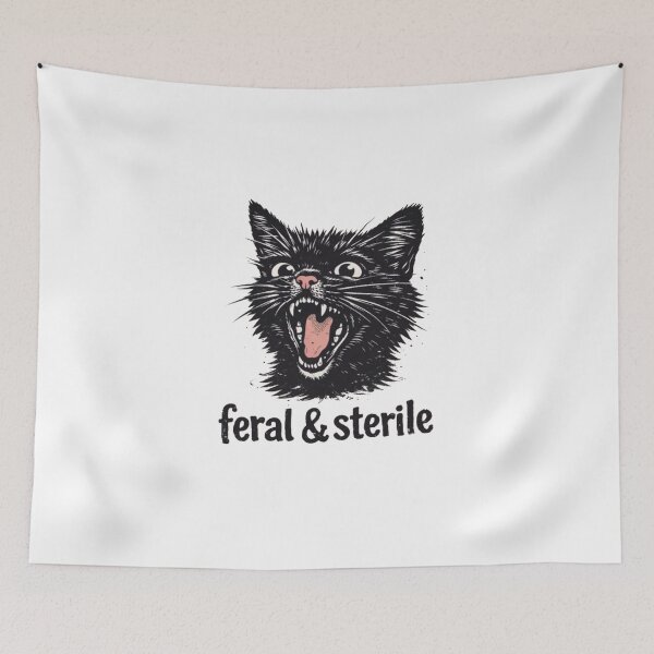 Item preview, Feral and Sterile Cat designed and sold by Gbriel3.