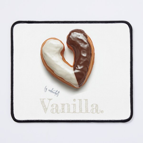 Item preview, Donut Alphabet Letter V - Vanilla - If Underrated - Funny Food Typography designed and sold by sabantha.
