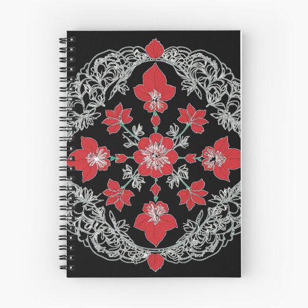 Item preview, Hibiscus Folk Embroidery Mandala Clipart Collection 12 designed and sold by PlayPlearnZone.