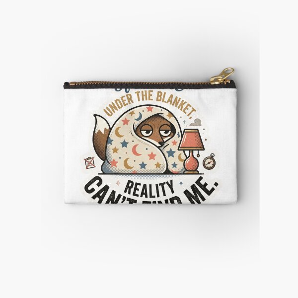 Item preview, Reality Can't Find Me - Funny Cozy Fox Retro Art designed and sold by 0Zetgest.