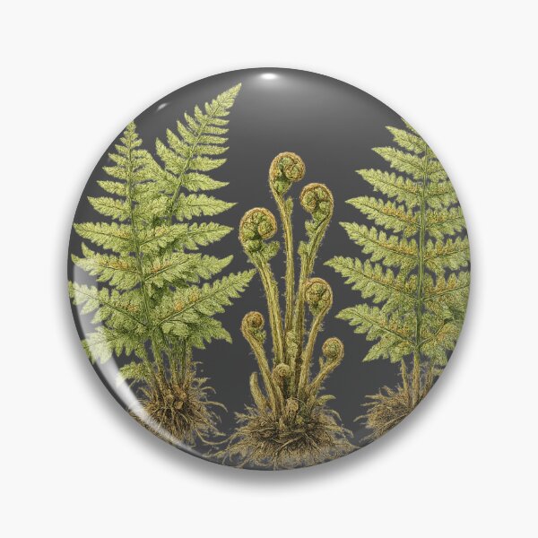 Item preview, Woodland Fern Botanical Illustration – Vintage Scientific Watercolor Nature Study designed and sold by MagicMakerPh.