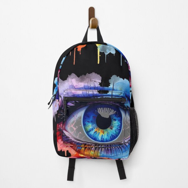 Item preview, Female eye, blue, in semi-translucent watercolors designed and sold by LiskoDesign.