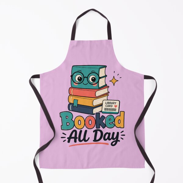 Item preview, Booked All Day Funny School Librarian Shirt designed and sold by Nawi32.