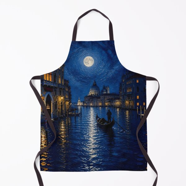 Item preview, Moonlit Venice designed and sold by Lucia Amaris Art.