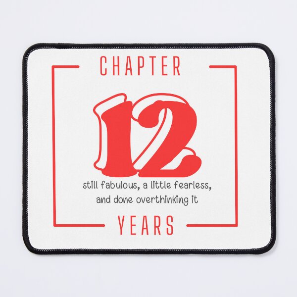 Item preview, Chapter 12 Years Still Fabulous Fearless 12th Birthday designed and sold by Itsheartshop.