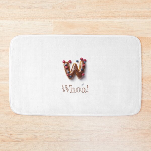 Item preview, Donut Alphabet Letter W - Whoa! Again! - Funny Food Typography Description designed and sold by sabantha.