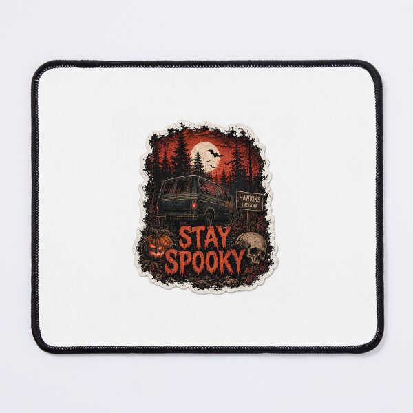 Item preview, Halloween stay spooky stranger things fan art designed and sold by VoidBearer03.