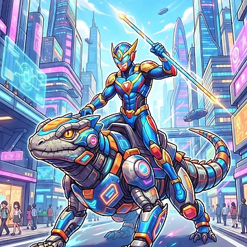 Artwork thumbnail, Brave Knight by PP&RAINBOW SHOP