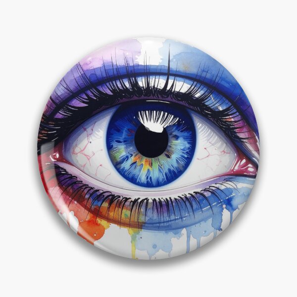 Item preview, Female eye translucent watercolors designed and sold by LiskoDesign.