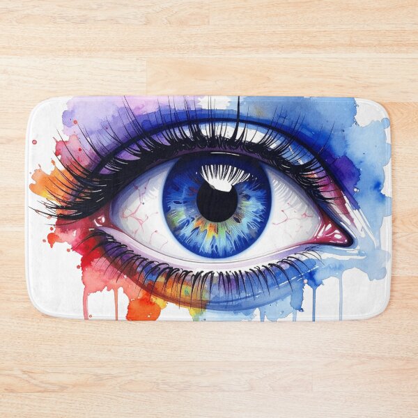 Item preview, Female eye translucent watercolors designed and sold by LiskoDesign.