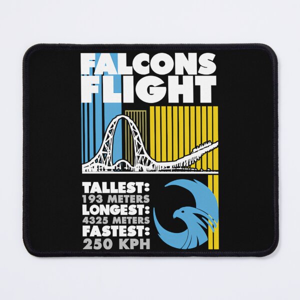 Item preview, Falcons Flight Rollercoaster Stats Design designed and sold by flamesnejme.