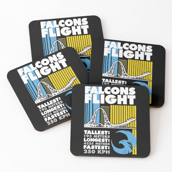Item preview, Falcons Flight Rollercoaster Stats Design designed and sold by flamesnejme.
