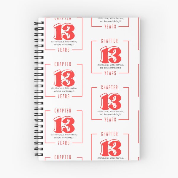Item preview, Chapter 13 Years Still Fabulous Fearless 13th Birthday designed and sold by Itsheartshop.