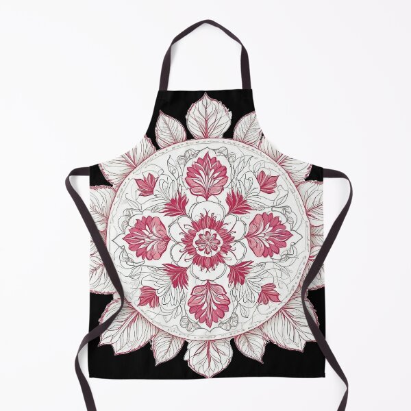 Item preview, Hibiscus Folk Embroidery Mandala Clipart Collection 10 designed and sold by PlayPlearnZone.