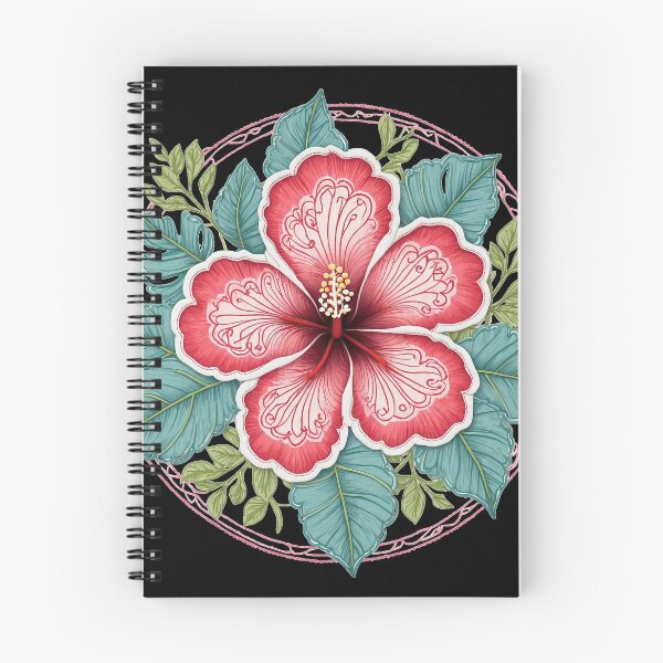 Item preview, Hibiscus Folk Embroidery Mandala Clipart Collection 19 designed and sold by PlayPlearnZone.