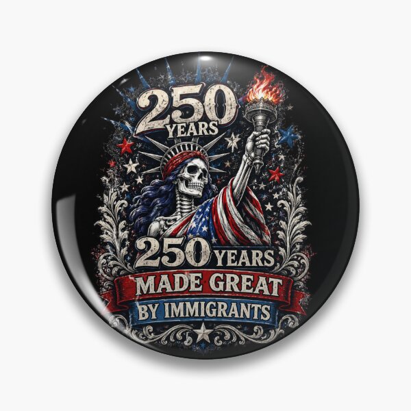 Item preview, 250 Years Made Great By Immigrants designed and sold by Zbixu.