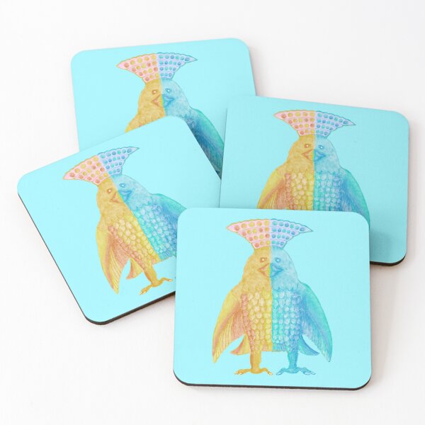 Item preview, An asymmetrically colored bird designed and sold by greenPQBstudio.