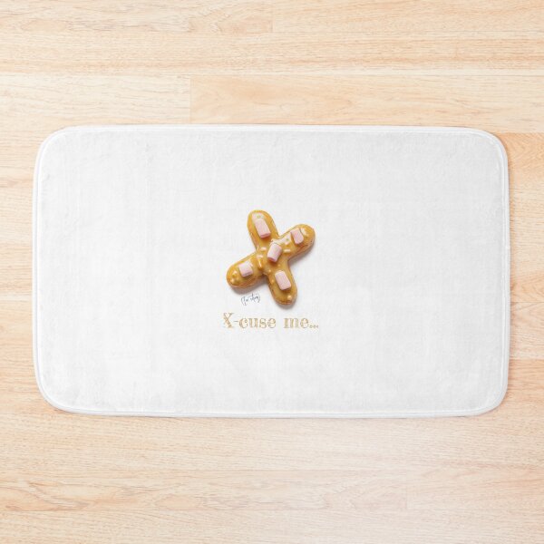 Item preview, Donut Alphabet Letter X - X-cuse Me... I'm Eating - Funny Food Typography designed and sold by sabantha.