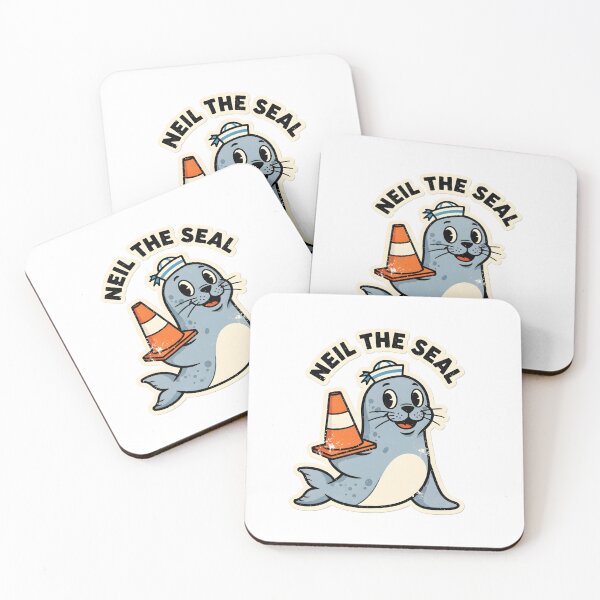Item preview, Neil The Seal Sailor Hat Traffic Cone designed and sold by duduartwork.