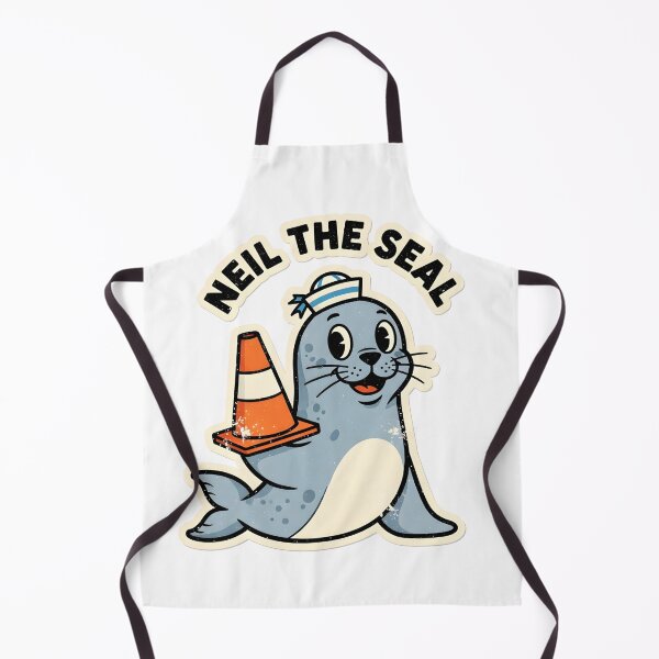 Item preview, Neil The Seal Sailor Hat Traffic Cone designed and sold by duduartwork.