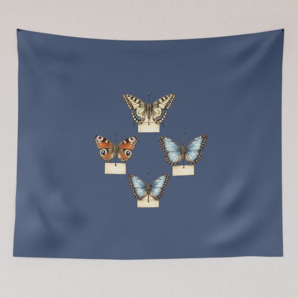 Item preview, Vintage Butterfly Specimen Illustration – Naturalist Watercolor Scientific Art designed and sold by MagicMakerPh.