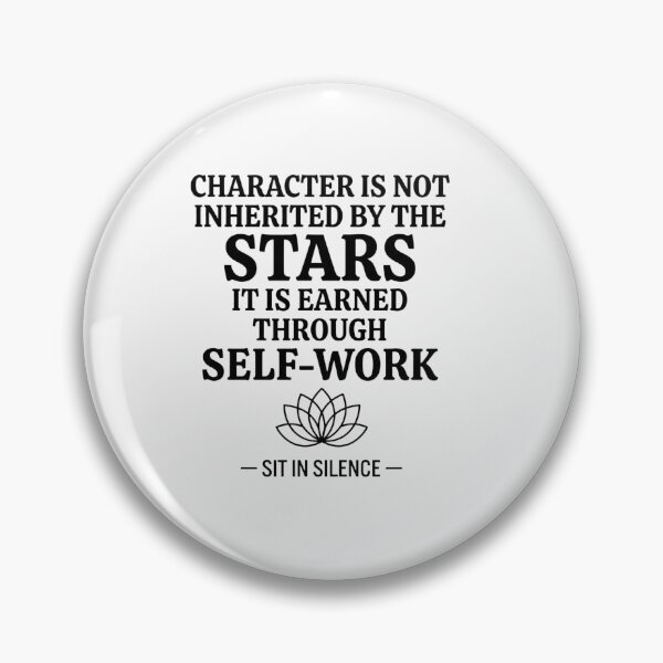 Item preview, Character Is Not Inherited By The Stars designed and sold by SitInSilence24.