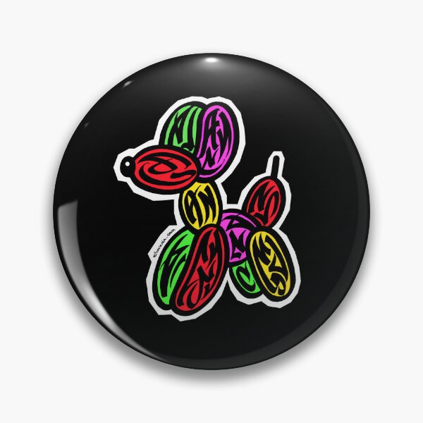 Item preview, Balloon Dog Modern Calligraphic ORNAMENT designed and sold by elmuna.
