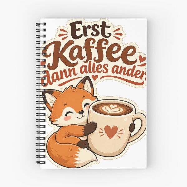 Item preview, Sweet Fox: First coffee, then everything else designed and sold by BoosterShop.