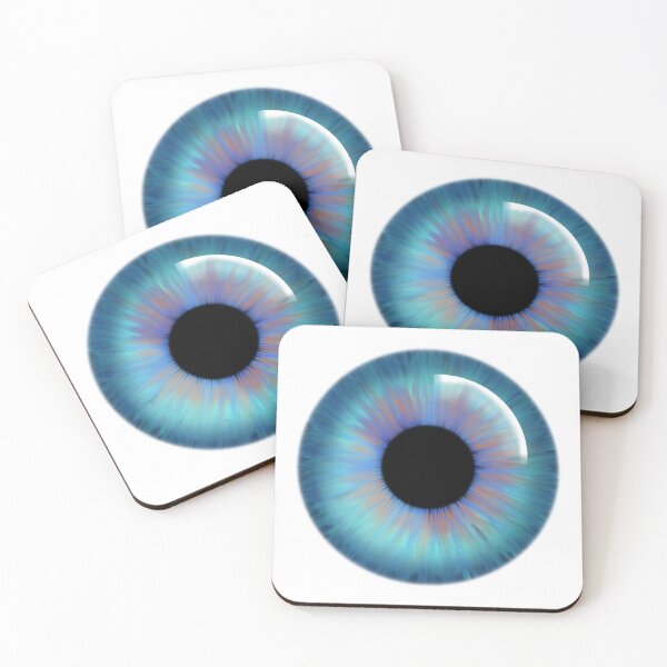 Item preview, Blue Iris Eye Art designed and sold by cat-and-pigeon.