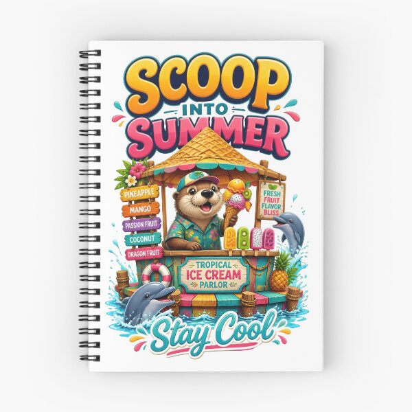 Item preview, Scoop Into Summer Otter Ice Cream designed and sold by Sovereign Supply Co..